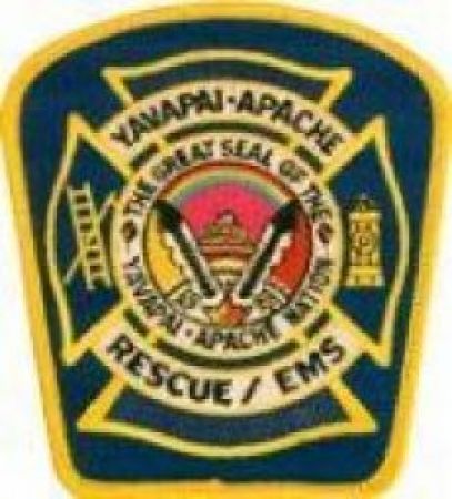 YAVAPAI-APACHE FIRE DEPARTMENT SHOULDER PATCH - SEW ON.